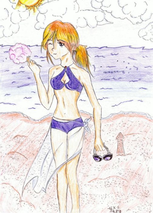 Katami's Contest: Swimsuit Katami