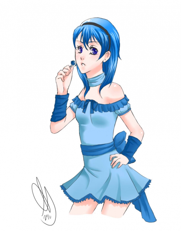 Blue Lolipop