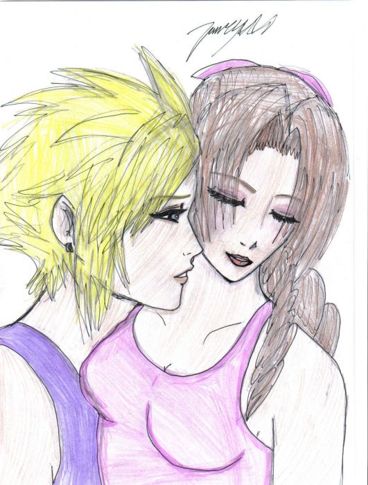 Cloud And Aerith 2