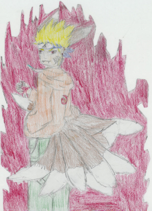 Nine-tailed Demon Fox Naruto