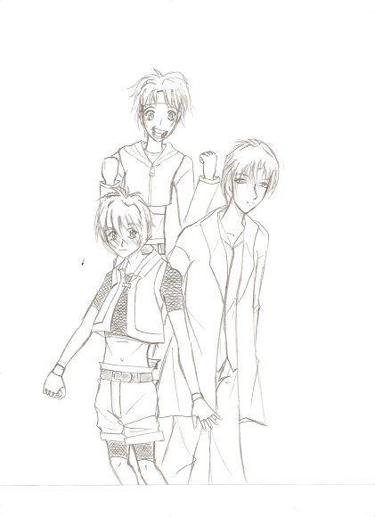 Yuki,shuichi,and Ryuichi