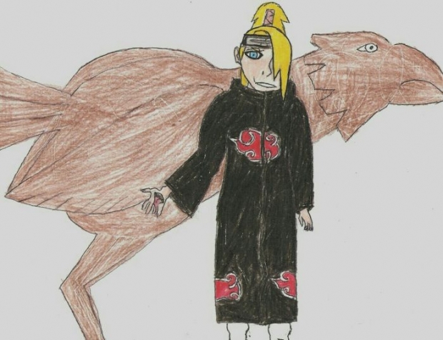 Deidara And His Bird