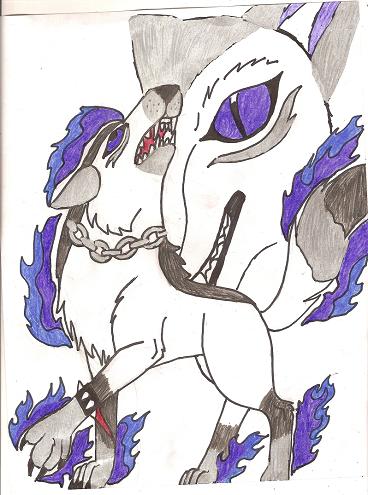 Silvershadowwolf Demon Form