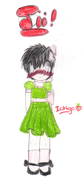 Jii In A Dress!