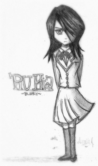 Rukia In Her School Uniform