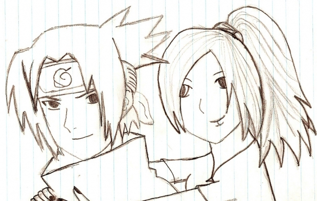 sasuke and his girl