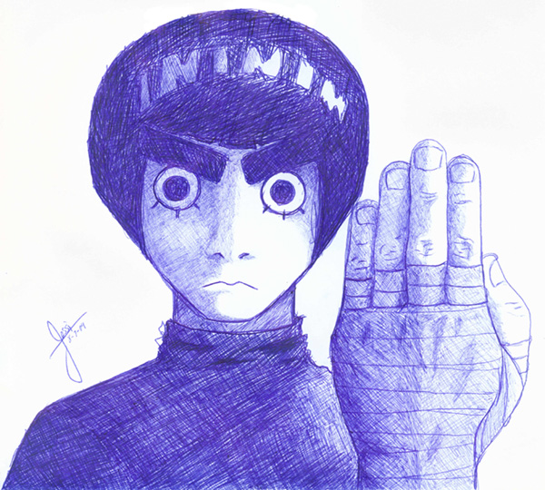 Rock Lee: Ballpoint Pen