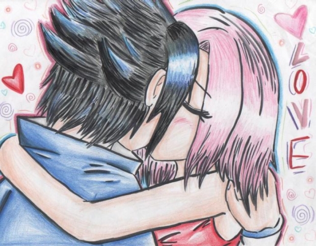 Sasusaku Kiss