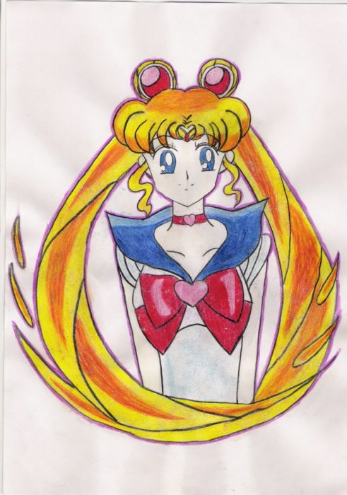 Pretty Soldier Sailor Moon (glitter