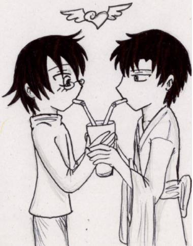 Drink - Watanuki And Doumeki