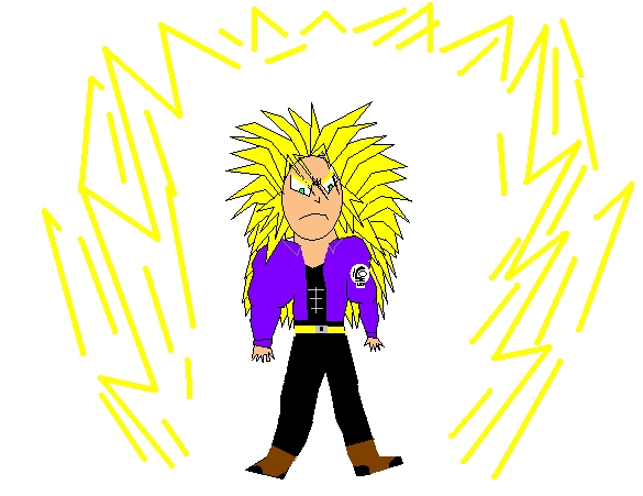 Trunks Super Saiyan 3!