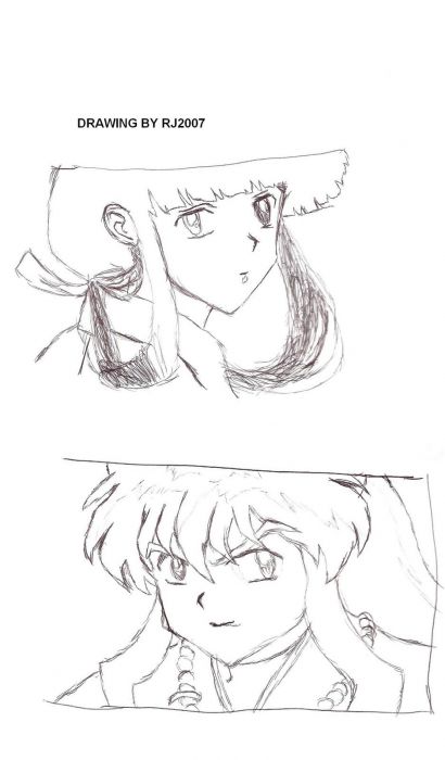 Inuyasha And Kikyo Stare