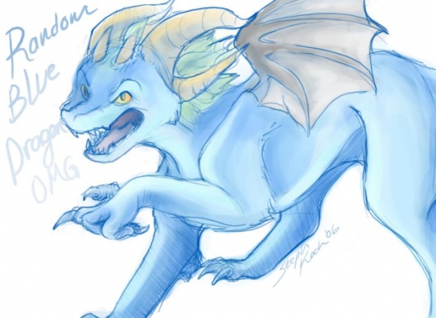 Random Blue Dragon