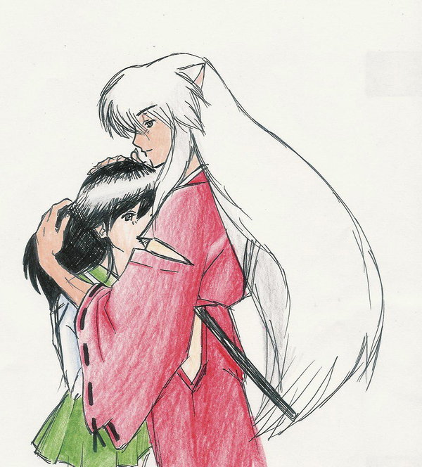 Hold-inuyasha And Kagome