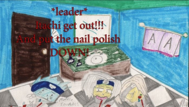 Itachi's Nail Polish Craze