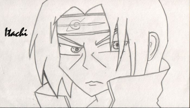 Itachi Coloring Page