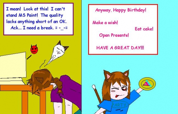 Back-birthday Card