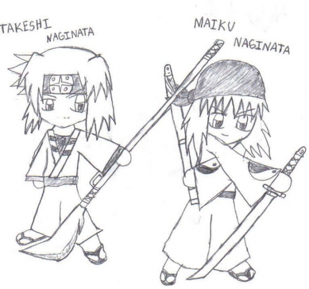 Chibi Maiku And Takashi