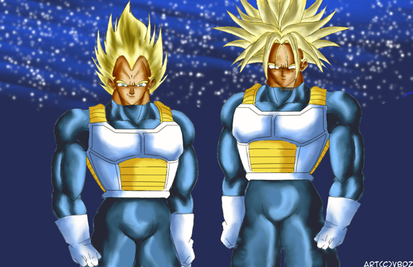 Vegeta And Trunks: Ascended Ss