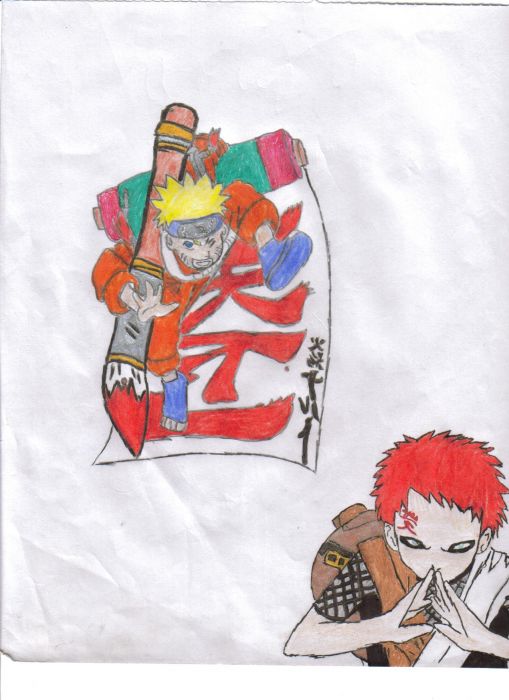 Gaara And Naruto