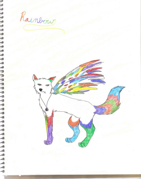 Rainbow Wolf