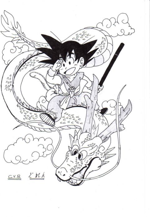 Goku + Dragon