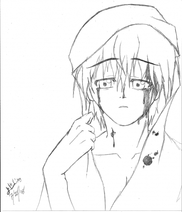 Yosei- self portrait (Sketch)