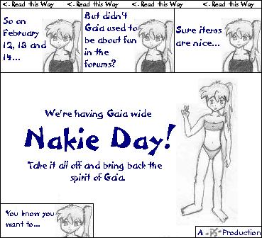 Nakie Day