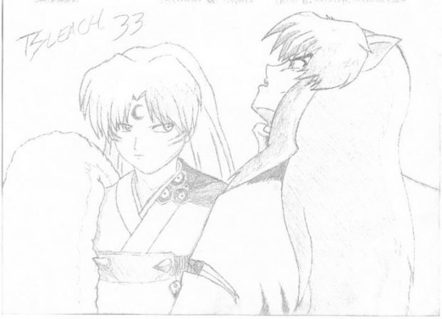 Sesshomaru Choking Inuyasha