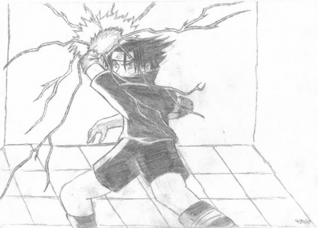 Sasuke/lightning Blade