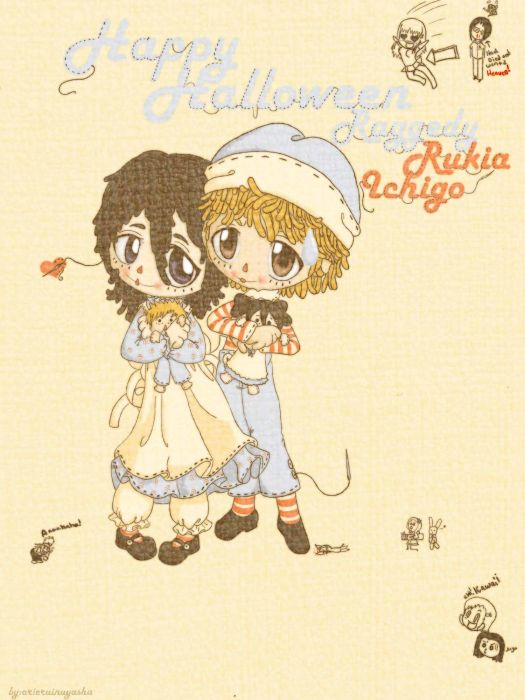 :.raggedy Rukia And Ichigo.: