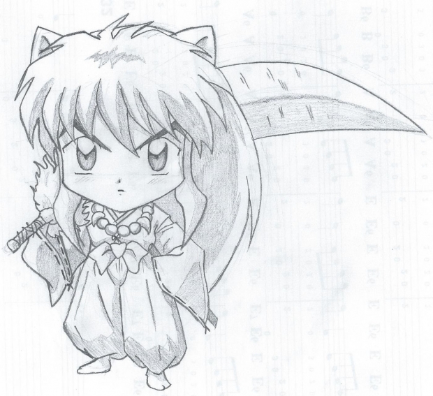 Chibi Inuyasha ( sketch )