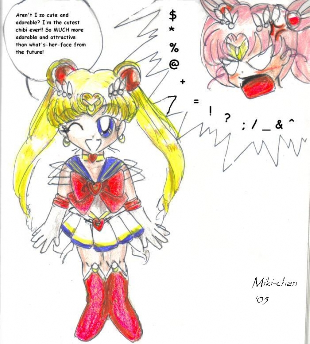 Chibi-usa, The Angry Chibi