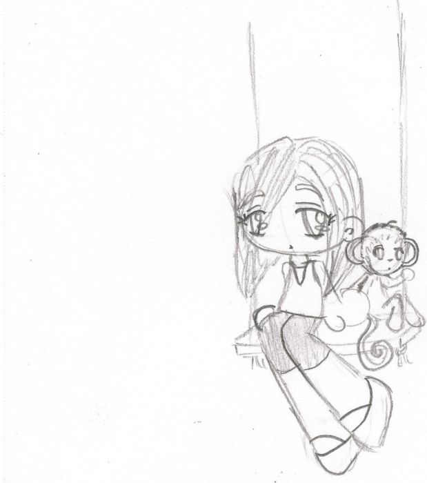 Chibi W/ Monkey