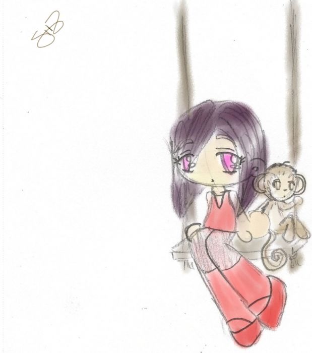 Chibi Wit A Monkey