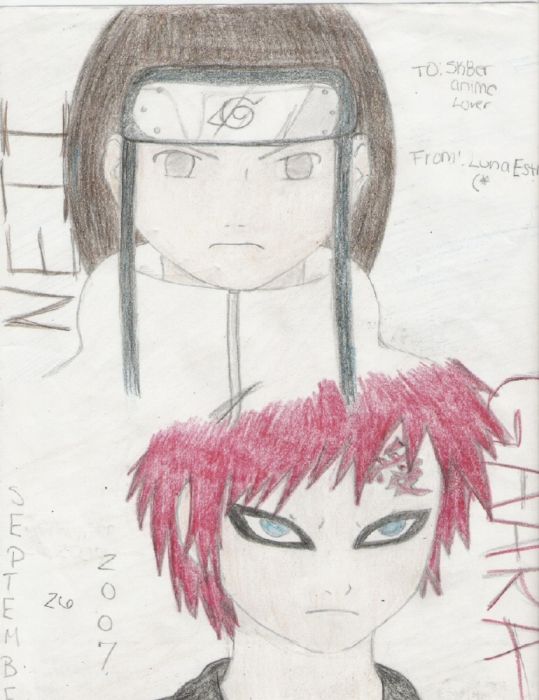 Neji And Gaara