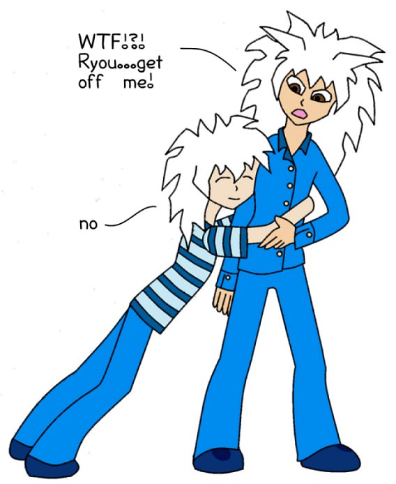 Ryou + Bakura