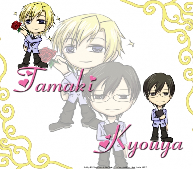 1st place prize - Tamaki and Kyouya