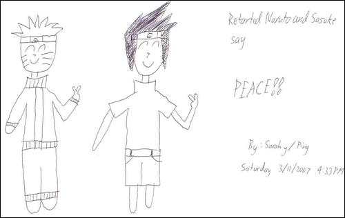 Naruto And Sasuke Say Peace