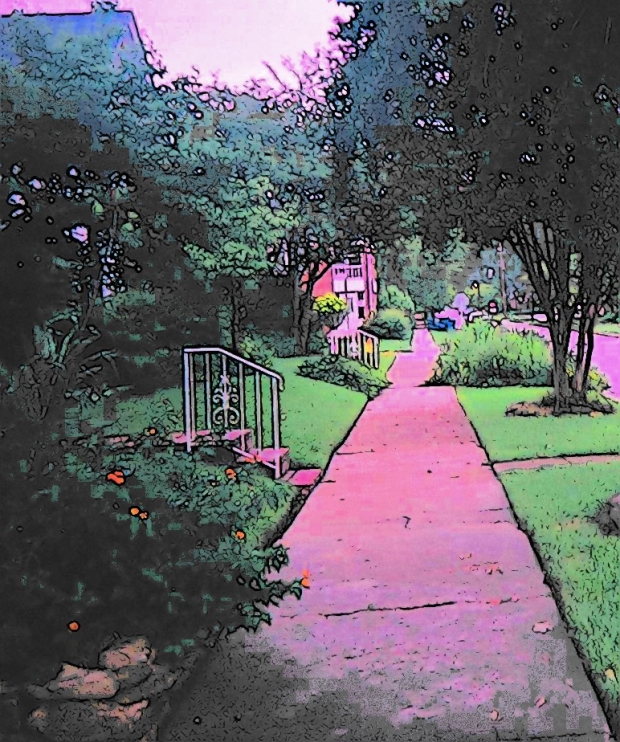 Sidewalk garden