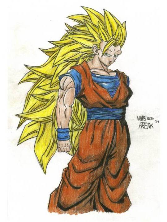 Goku Colored