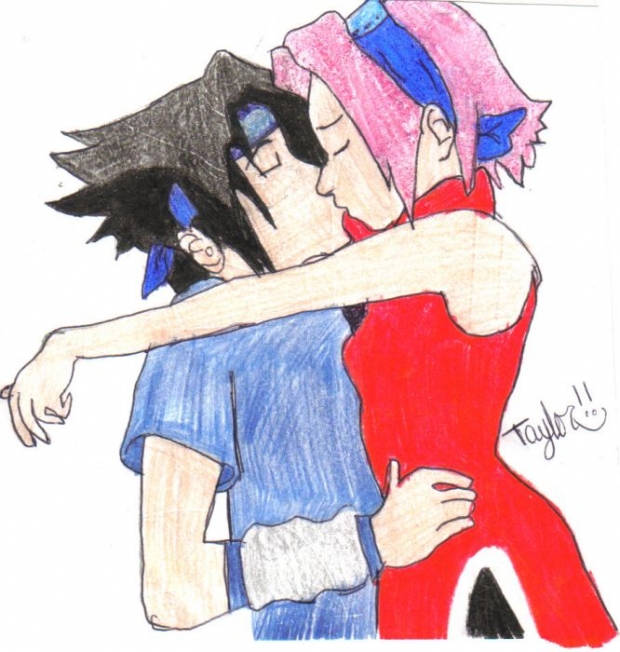 Sasuke & Sakura Kiss