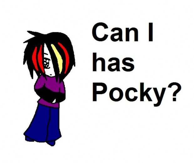 Can I has Pocky? -Alexzan
