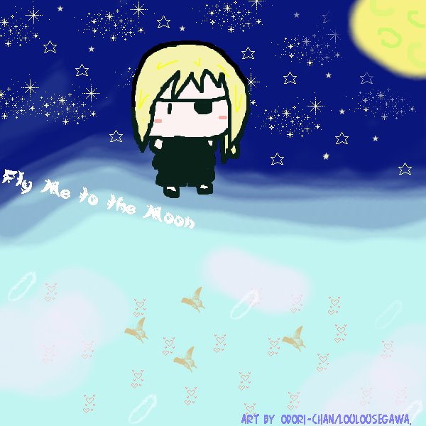 Chibi Fai-Fly Me to the Moon