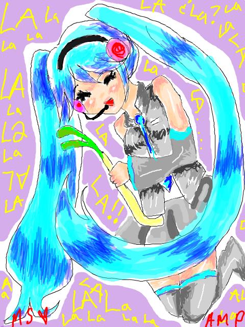 Miku Hatsune's lalala