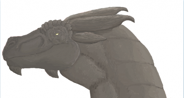 iScribble dragon head