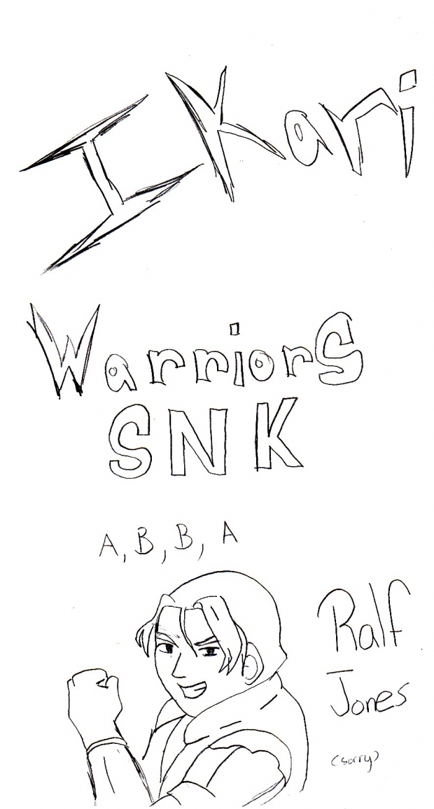 Ikari Warriors doodle