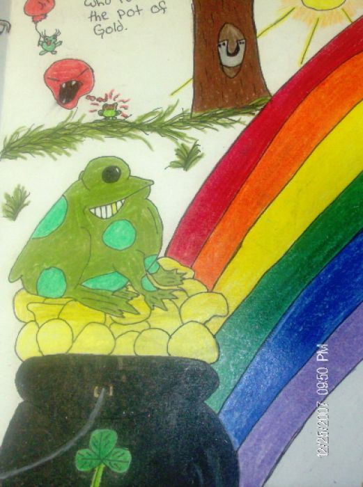 The Frog Who Found The Pot F Gold