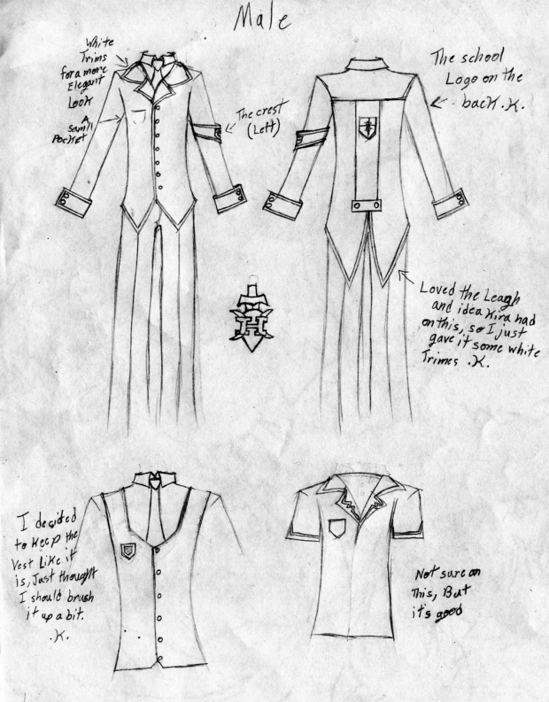 Hano Academy Uniform (male)