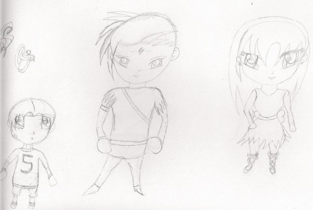 3 Chibi people(practice session)